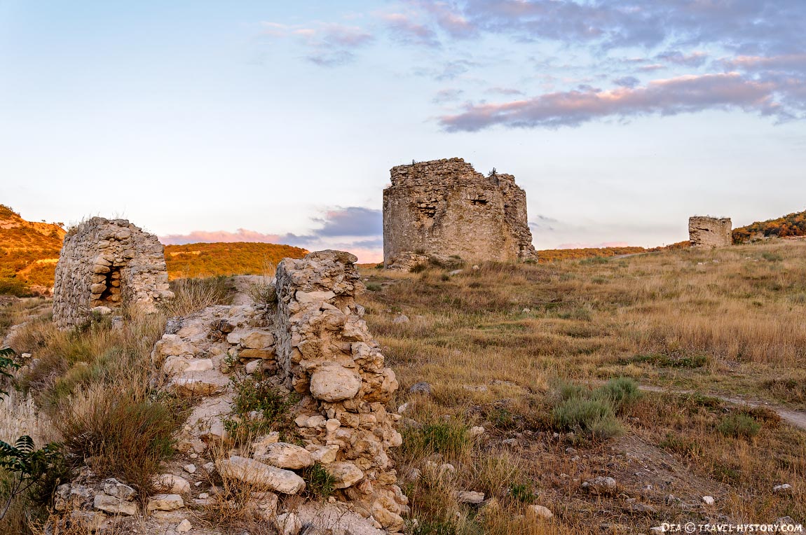 Развалины крепости Каламита