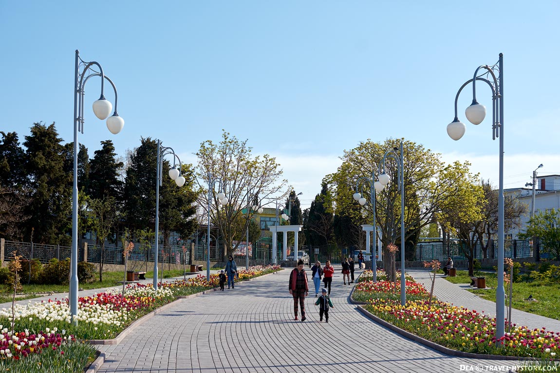 Парк Анны Ахматовой в Севастополе